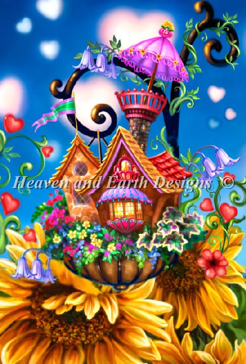 Mini Sunflower Cottage - Click Image to Close